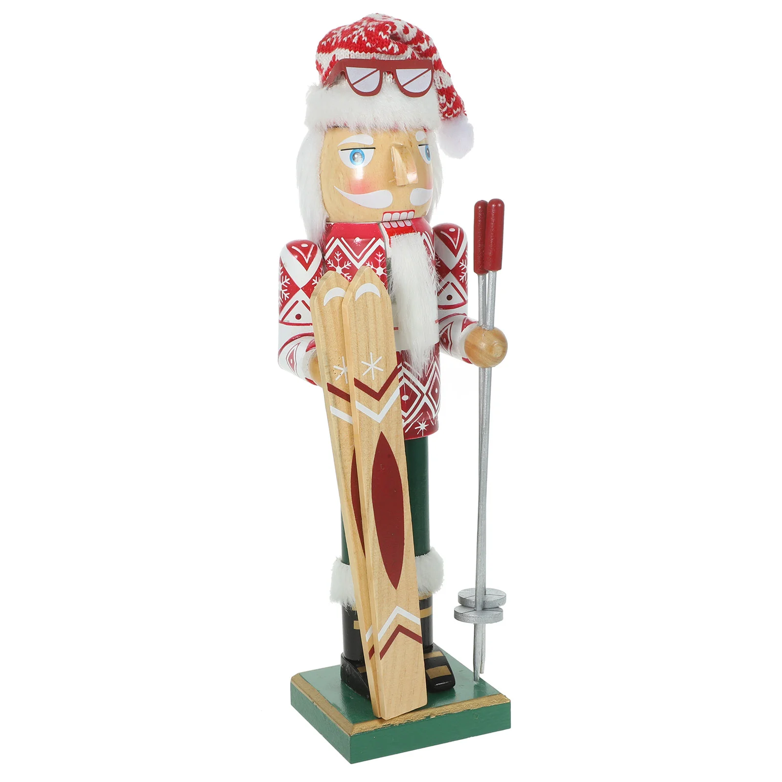 

Рождественская традиционная марионетка, деревянное Рождественское украшение, фигурка марионетки, праздничное украшение, праздничный Декор