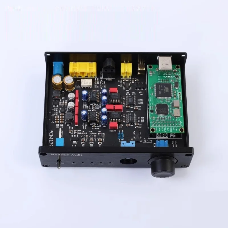 

12В двойной параллельный декодер PCM1794 DAC QCC5125 Bluetooth 5,1 USB звуковая карта усилитель для наушников