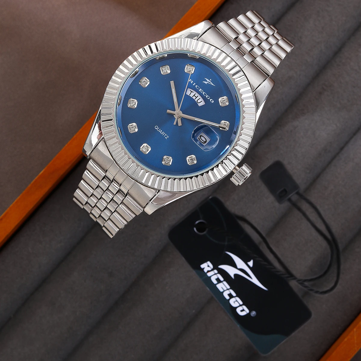 ساعة كوارتز رجالية فاخرة عالية الجودة، طالب الأعما...