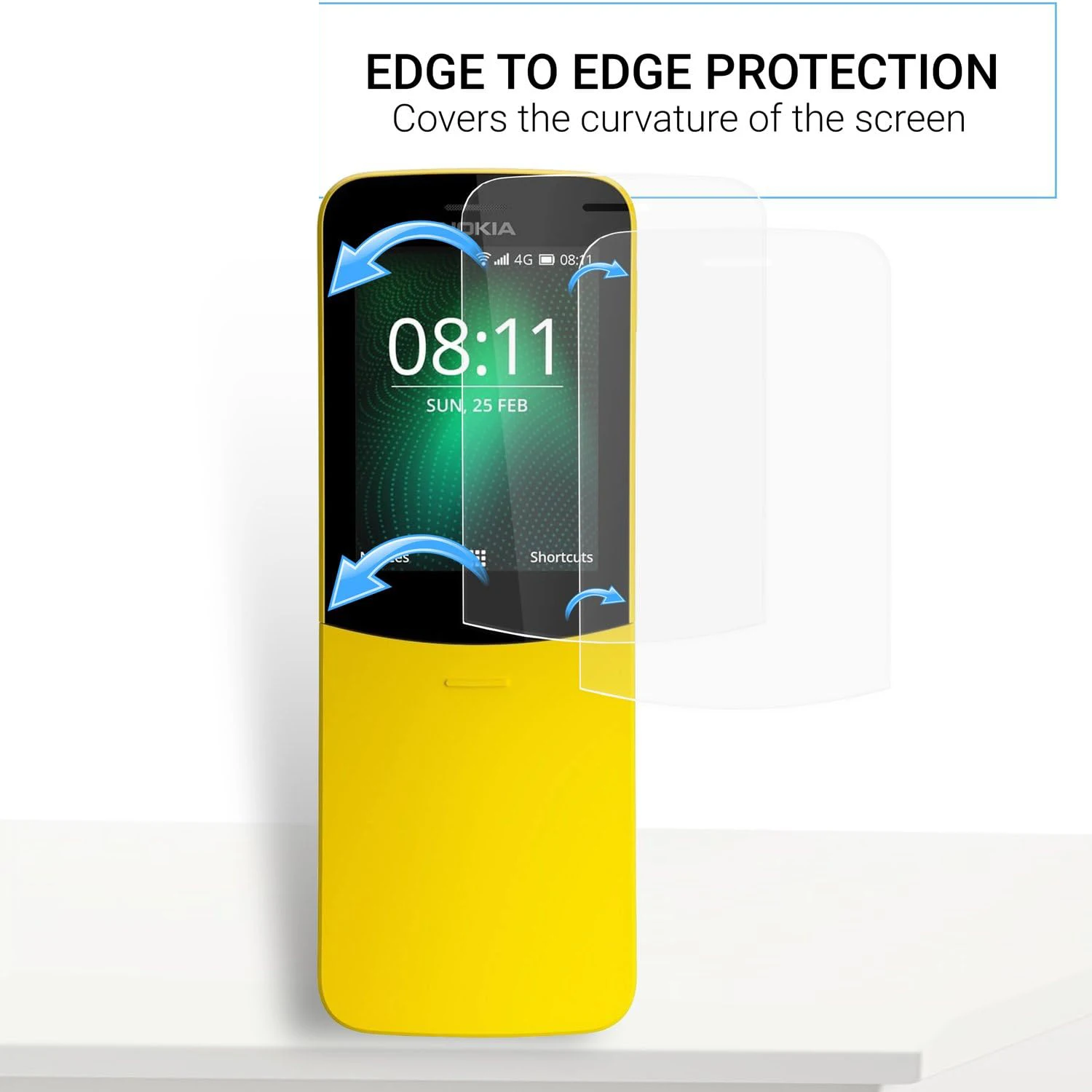 Hydrogel Film Flexible Soft Screen Protector (No Tempered Glass)