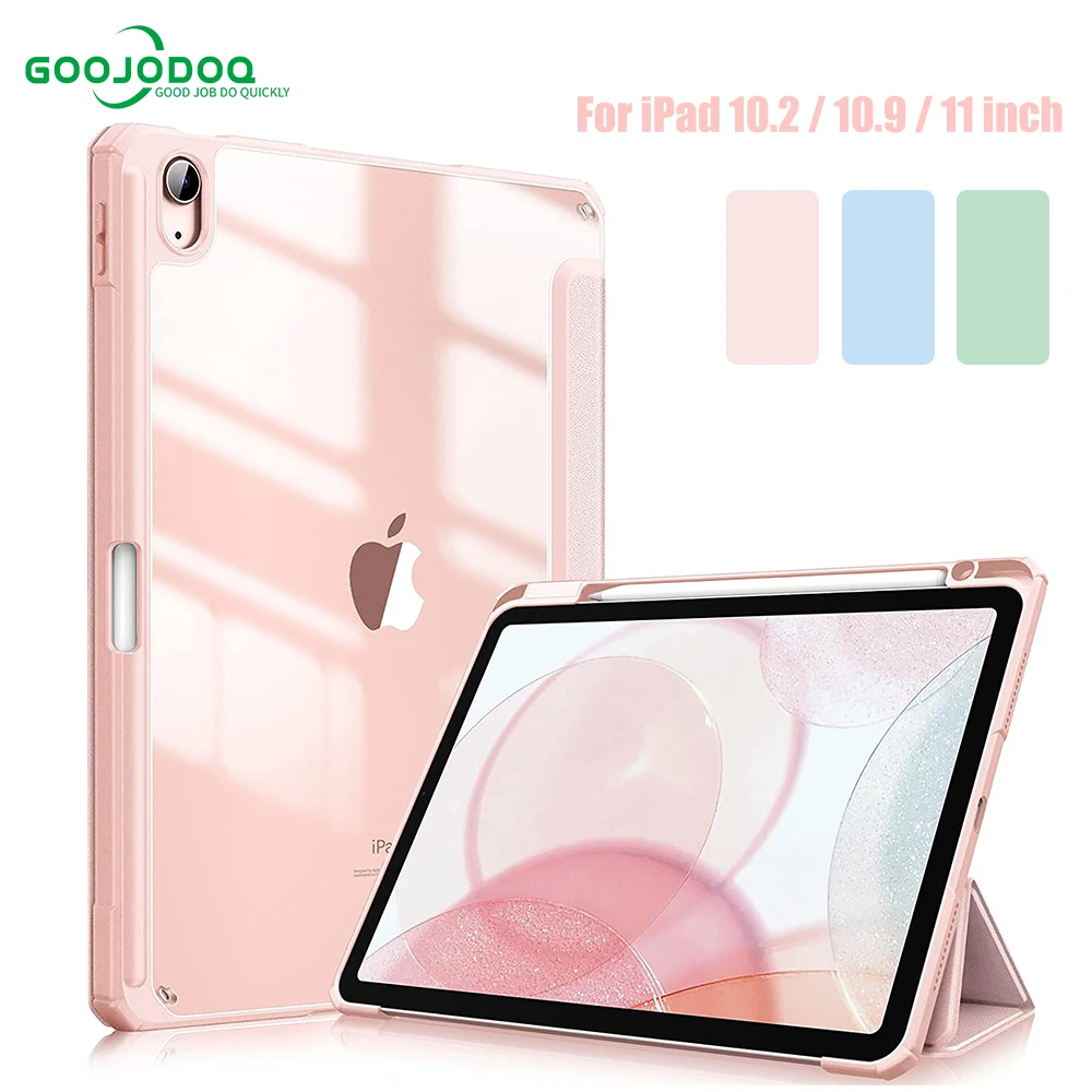 Dla iPad Pro 11 etui 2022 dla iPad Air 4 Air 5 etui iPad 10. Generacji etui 7th 8th 9th Gen 2022 lekkie silikonowe skórzane etui