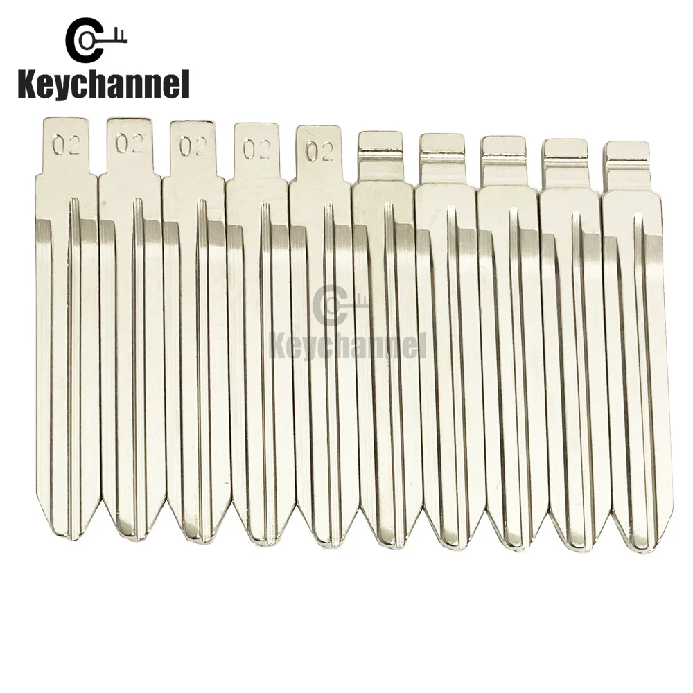 10 PCS/LOT #02 KD Blade LISHI TOY43AT TOY43 Car Key Blade For Toyota Camry Corolla Highlander RAV4 Yaris Key For KEYDIY XHORSE For car key
