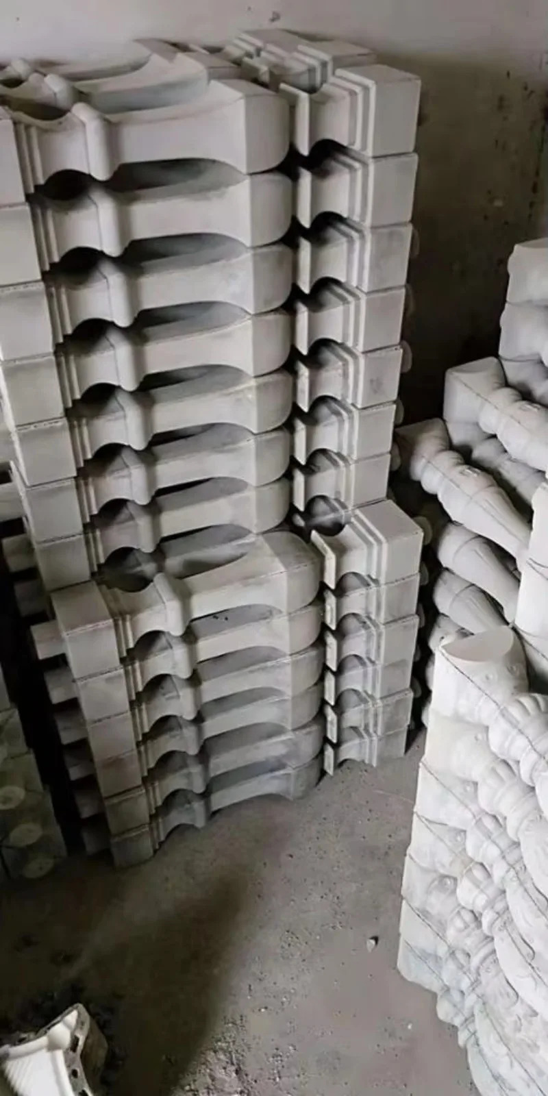 70cm Precast garden decorative concrete baluster mold for sale
