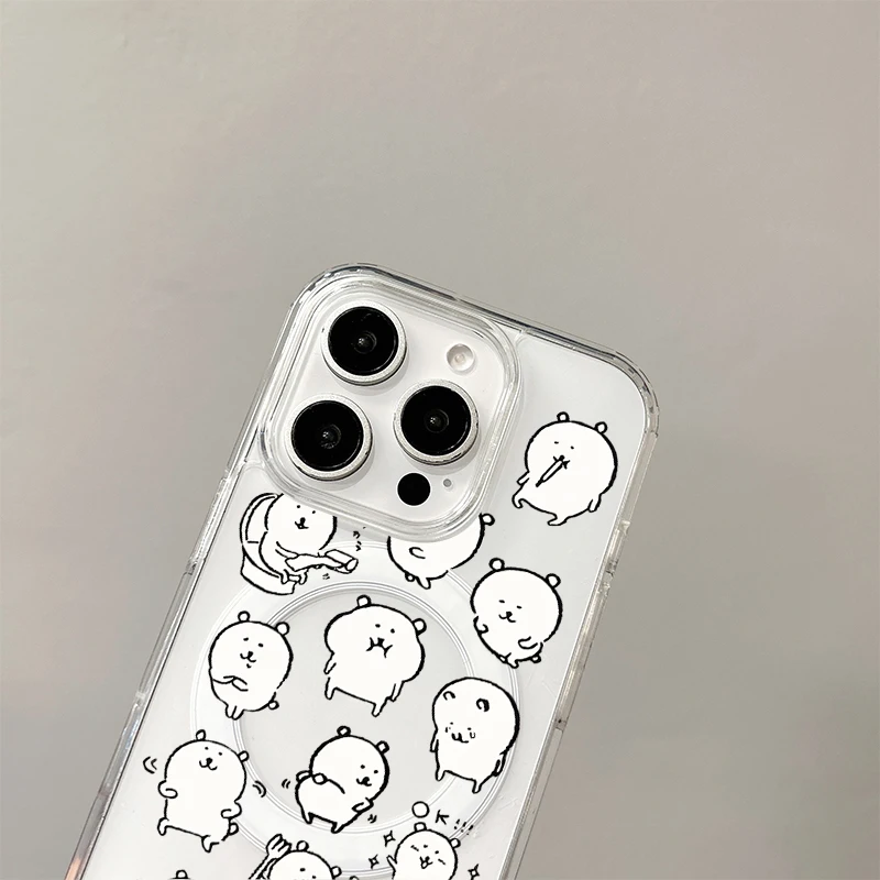 Kawaii Japanese Joke Bear Phone Case Cover