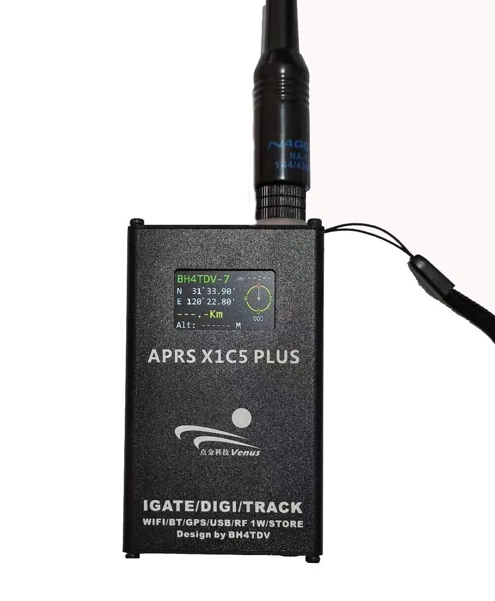 

Портативный шлюз X1C5 Plus APRS DIGI TRACKER IGATE GPS + WIFI + Bluetooth VHF