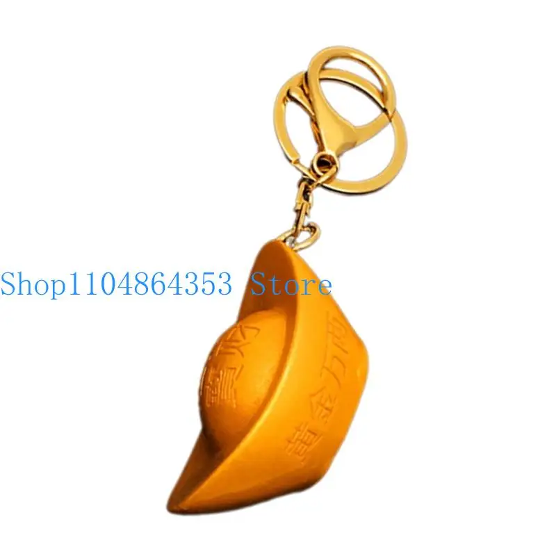652F Mode Auspicious Symbol Schlüsselbund Neue Jahr Glück Charme Miniatur Gummi Schlüssel Halter Für Geschenke Dekorationen 2026 – Detail 9