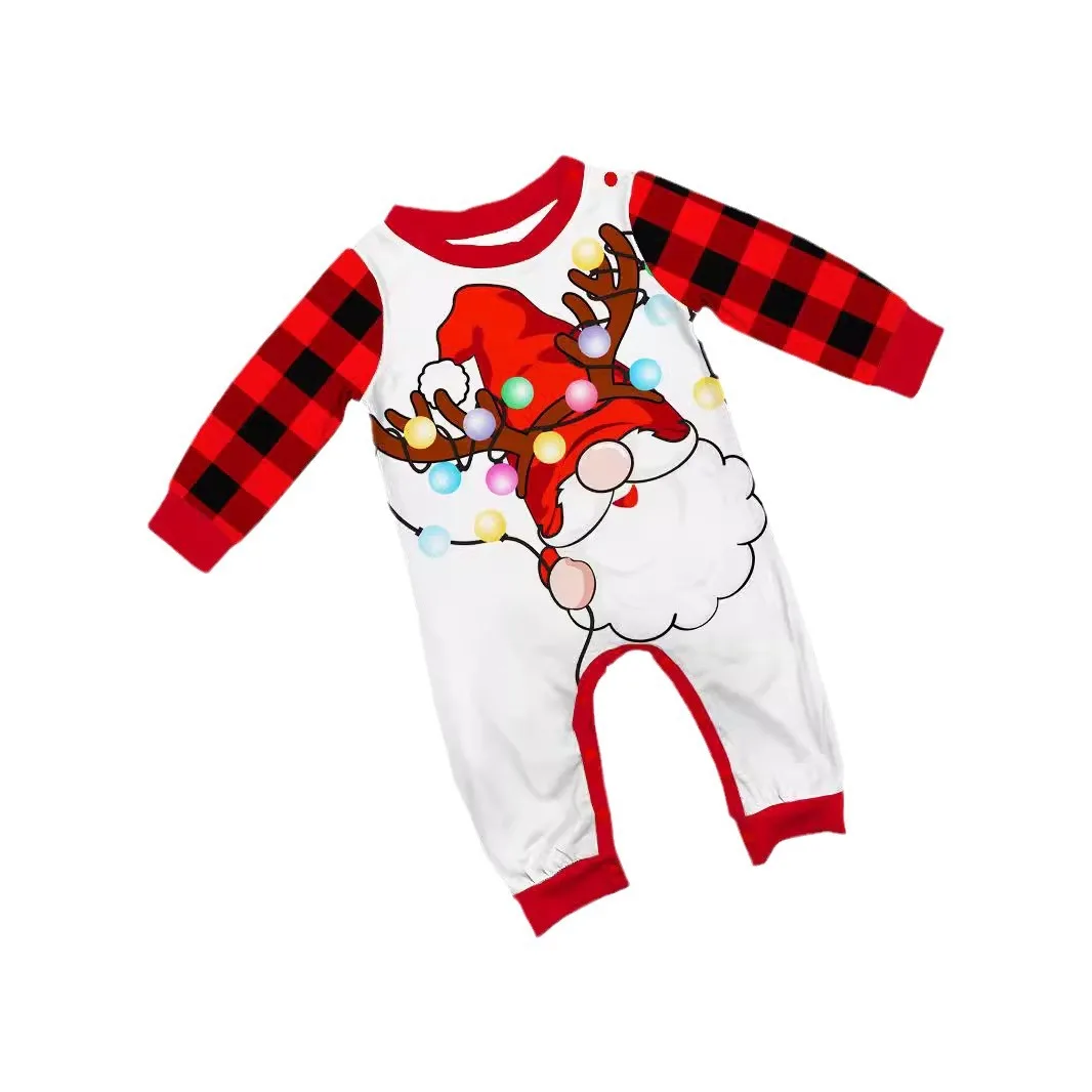 European and American family Christmas parent-child clothing, 2025 new autumn and winter cartoon round-neck family vacation set - Image 5