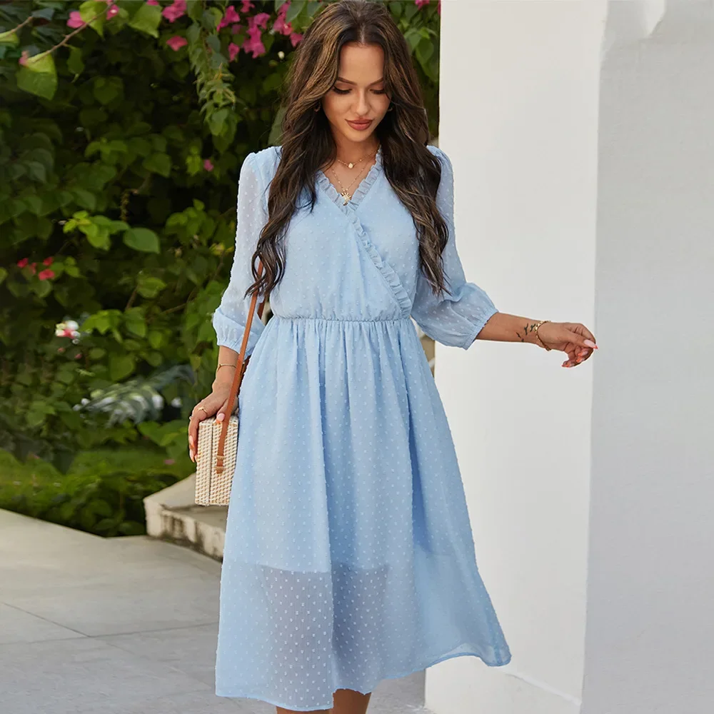

2021 Autumn and winter new dress pleated fashion plaid long skirt A-line skirt mid-length skirt GRAY22