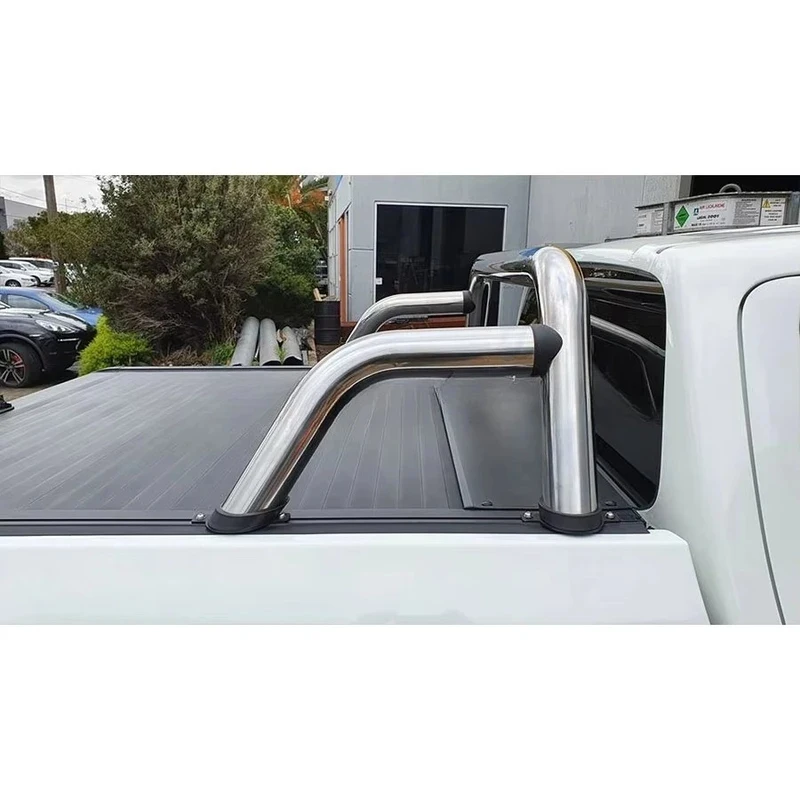 공장가 맞춤형 스테인리스 픽업트럭 스포츠바 리어 베드 롤바 툰드라 타코마 힐룩스