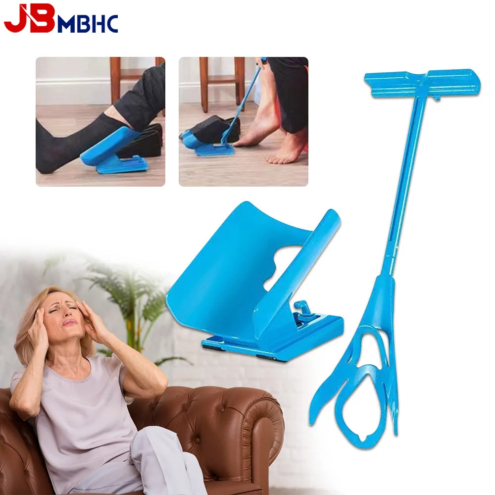 FlexibleSockAidKitSliderEasyonOffforPuttingonSocksStockings