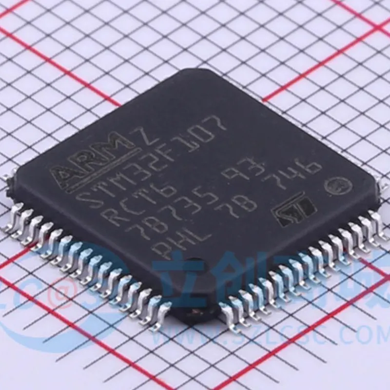 

5 шт./партия, микросхема STM32F107RCT6 STM32F STM32 STM IC MCU