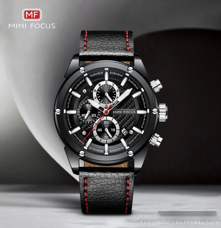 New MINI FOCUS Brand Watch Fashion Business Men's Watch Hot Selling Night Glow Waterproof Men's Watch 0161G_voghion.com