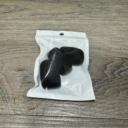 High-Quality Microphone Windscreen Foam (Black 3 pcs)
