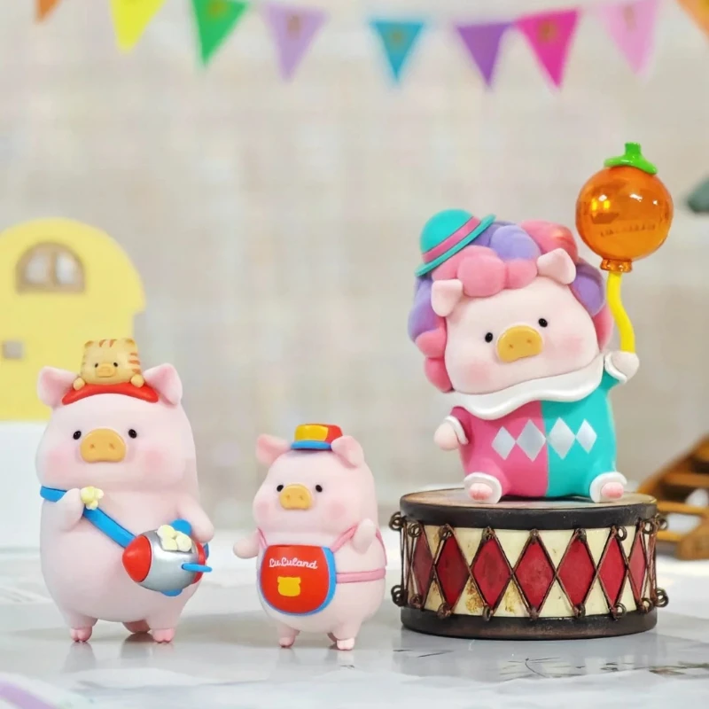 Lulu The Piggy Lululand 시리즈 블라인드 박스 트렌디 피규어 인형..