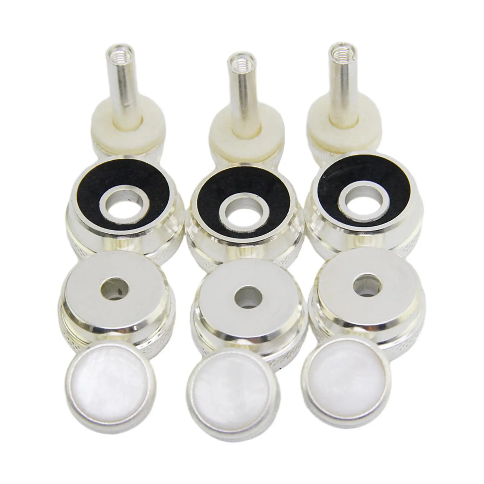 Trumpet Repair Kits Replacement Parts, Metal Finger Button, Trumpet Valve Cap, Trombone Wind Instrument Brass Instrument