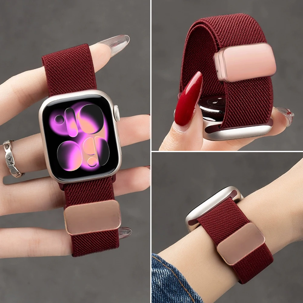 Magnetic Nylon Bracelet Strap