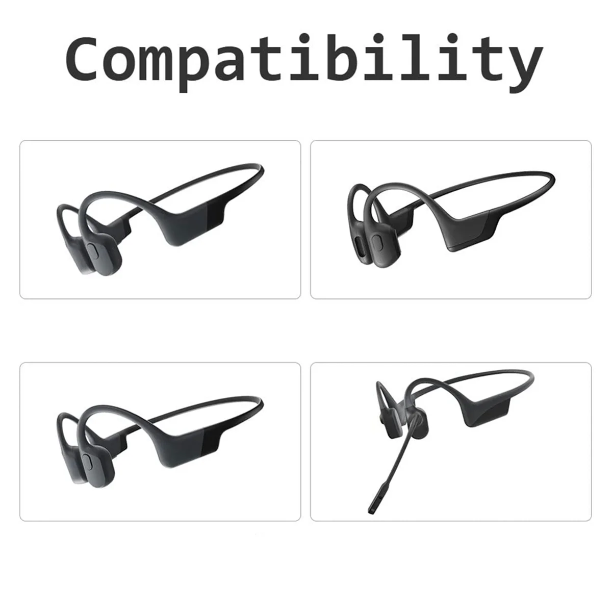 AfterShokz Aeropex AS800/Shokz OpenRun Pro/OpenRun/OpenRun 미니 헤드폰 충전기 G용 3.3Ft 충전 케이블 코드