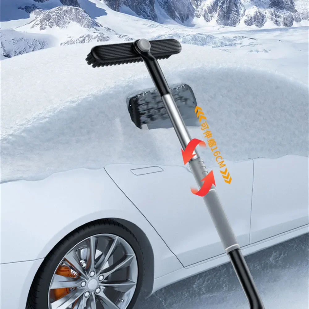 Car Multifunctional Snow Shovel, Retractable Aluminum Alloy Car Snow  Shovel, Car Ice Shovel, Defrost Shovel, Snow Scraper