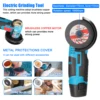Brushless Angle Grinder Battery Powered 19500Rpm Cordless Home Polishing Machine Diamond Cutting Grinder Electric Power Tools 3