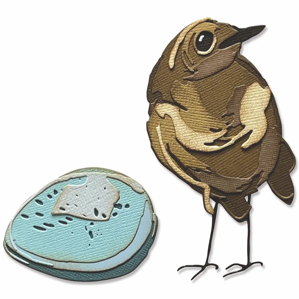 

2022 New Layer Animals Cutting Dies Scrapbooking Making Birds Decoration Album Frame Card Craft No Clear Stamps