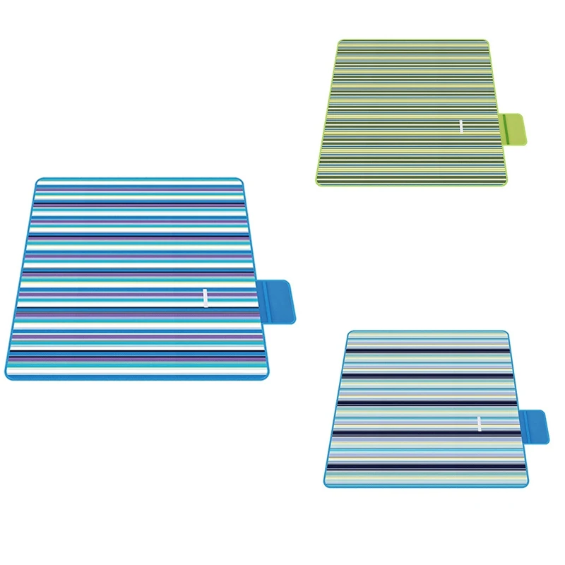 

Extra Large Outdoor Picnic Blanket Portable Waterproof Blanket, Sand Proof Beach Mat Family Outdoor Blanket