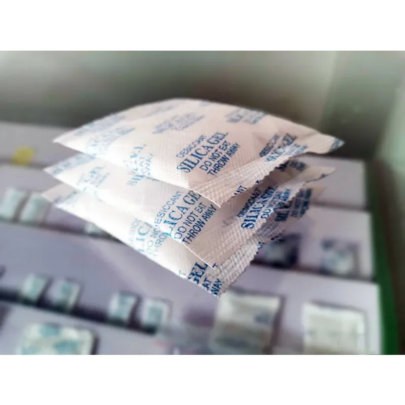 1pcs 50g Gram Silica Gel Packets For Food Packaging Flower Drying Non-Toxic FDA Silicone Desiccant Moisture Absorber Kitchen