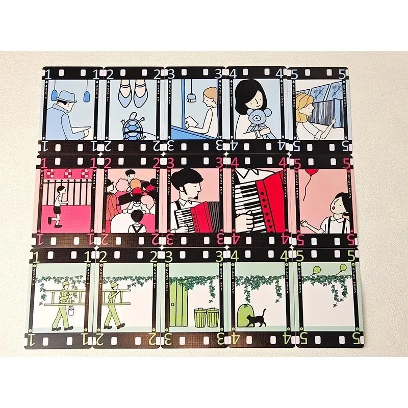 Photograph English Board Game 2Players Family/Party Funny Table Game Friends Entertainment Strategy Cards Game