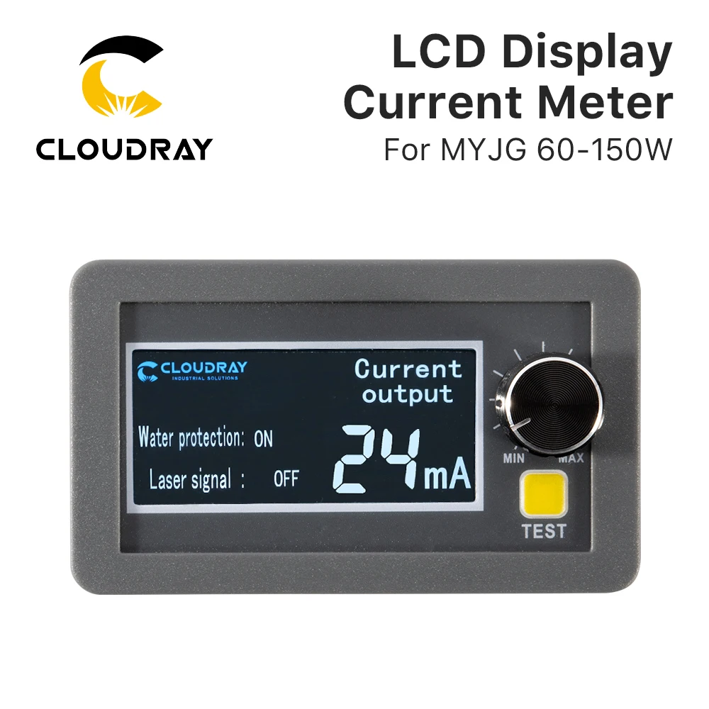 Cloudray LCD Display CO2 Current Meter External Screen for MYJG Series 60W&150W CO2 Laser Power Supply