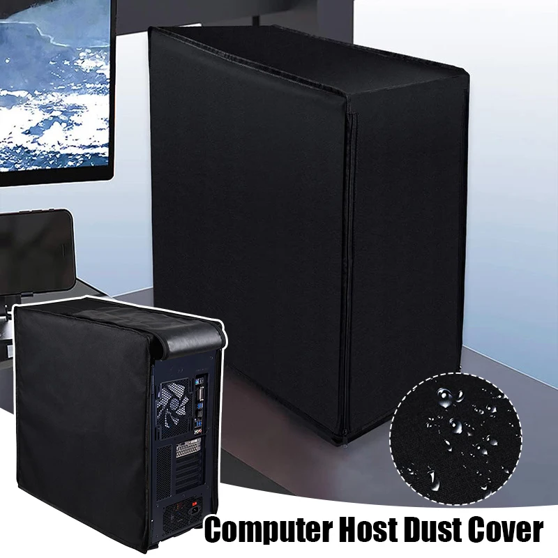 Description Picture 3 of itemDust Cover for Desktop Computer Case Effective Full Shielding Bag Zipper Oxford Covers Enclosure Protect PC From Dirt And Dust