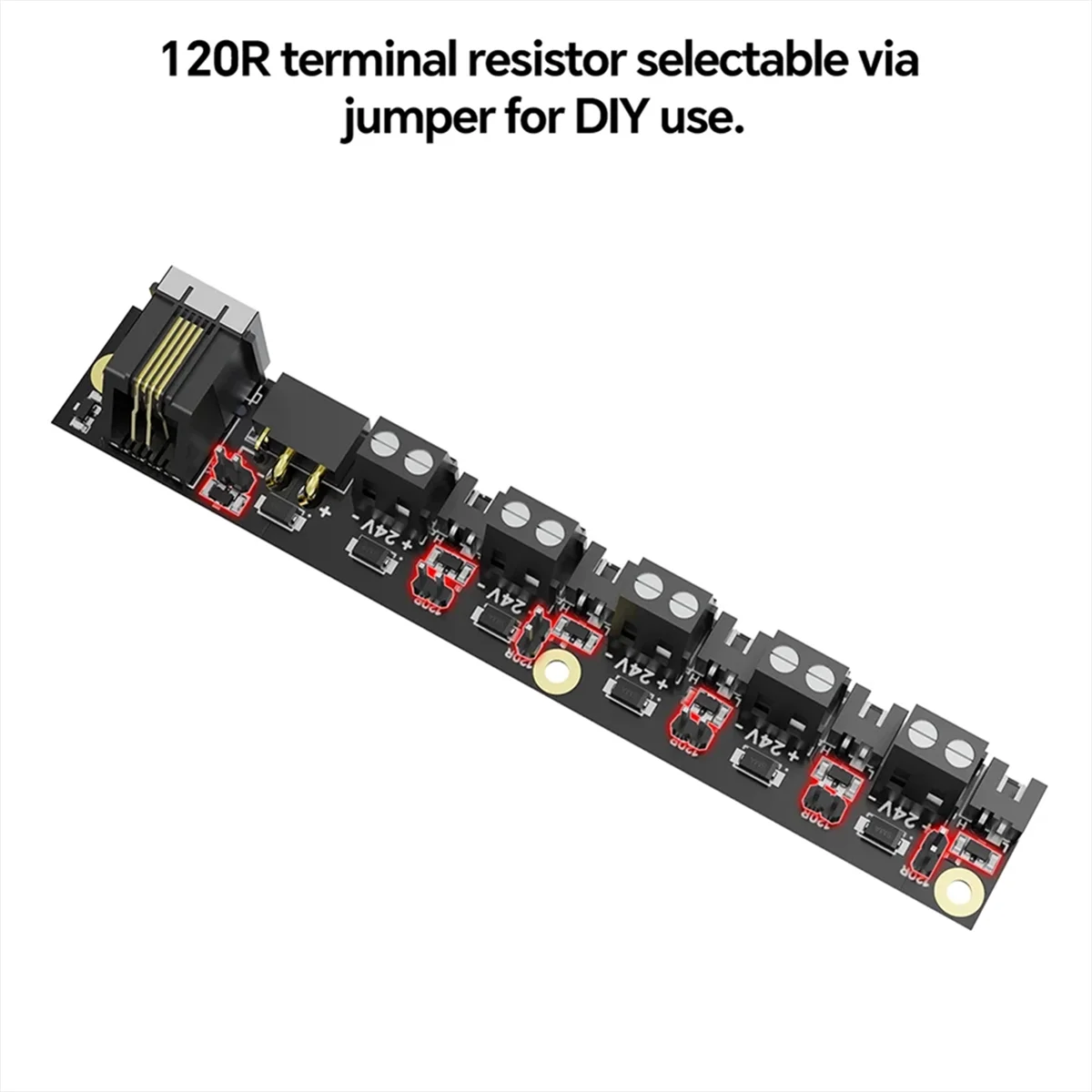 BIGTREETECH CEB CANbus Expand Board Rich CAN Interface Easy Installation for Klipper Octopus Motherboard Aluminum Profiles