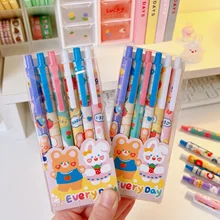 

Korea Cute Pens Free Shipping Unusual School Pens Gel Pen Set Pens for Girls Funny Pens Kawaii Papeleria School Supplies