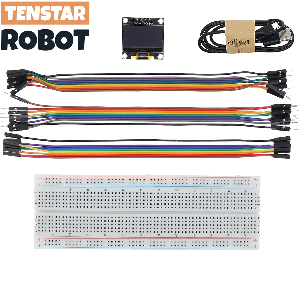 TENSTAR Basic Starter Kit ESP32 ESP 32S WIFI Development Board, project learning kit with tutorials ESP32 kit with box - Image 4