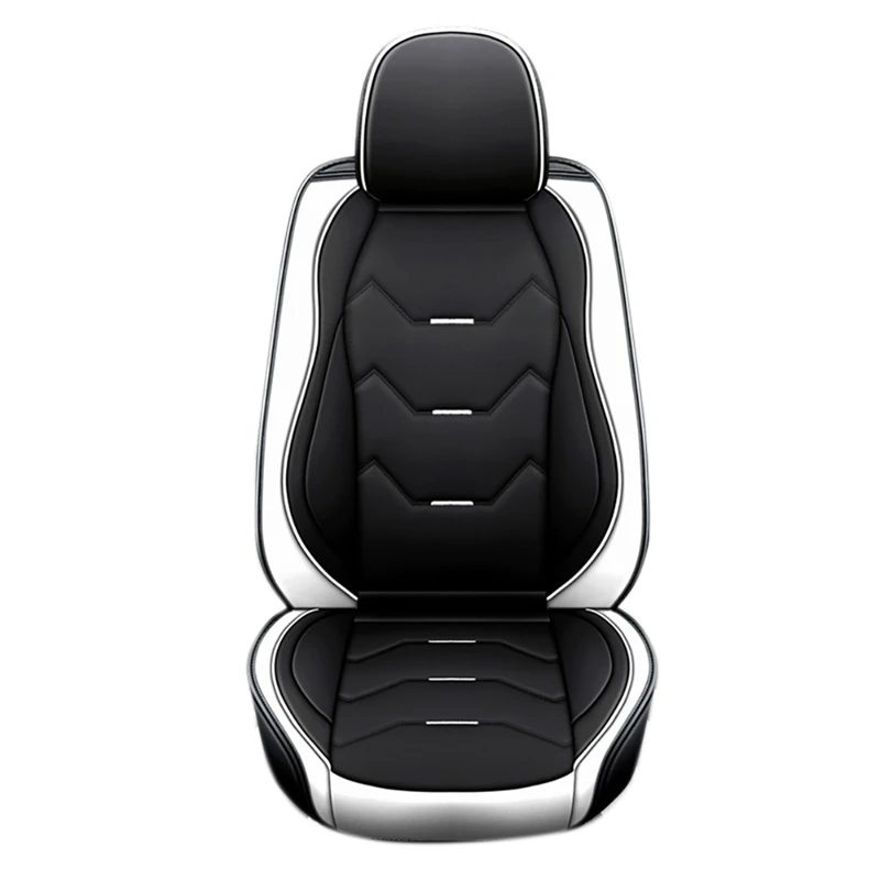 5d Luxury Universal Full Car Seat Mat Covers Pu Leather Protector