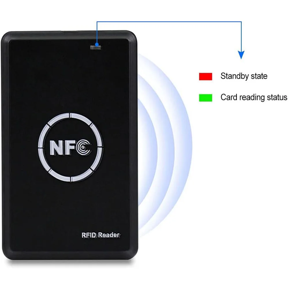 스마트 액세스 제어 카드 복사기 13.56MHz/125KHz/250KHz RFID 리더/라이터 13.56MHz 암호화 카드 디코더 RFID 125KHZ 리더