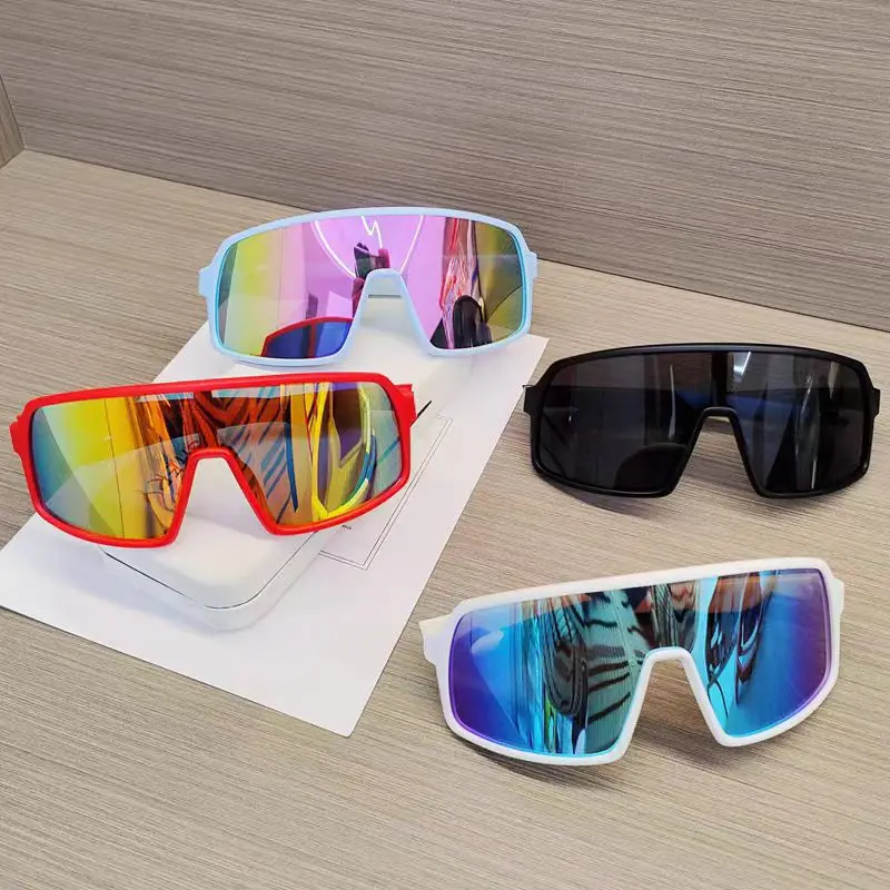 Neue Kleine Fahrradbrille UV400-Schutz Sonnenbrille für Damen und Herren Outdoor-Sport MTB-Brille Fahrrad- und Wanderbrille – Detail 1