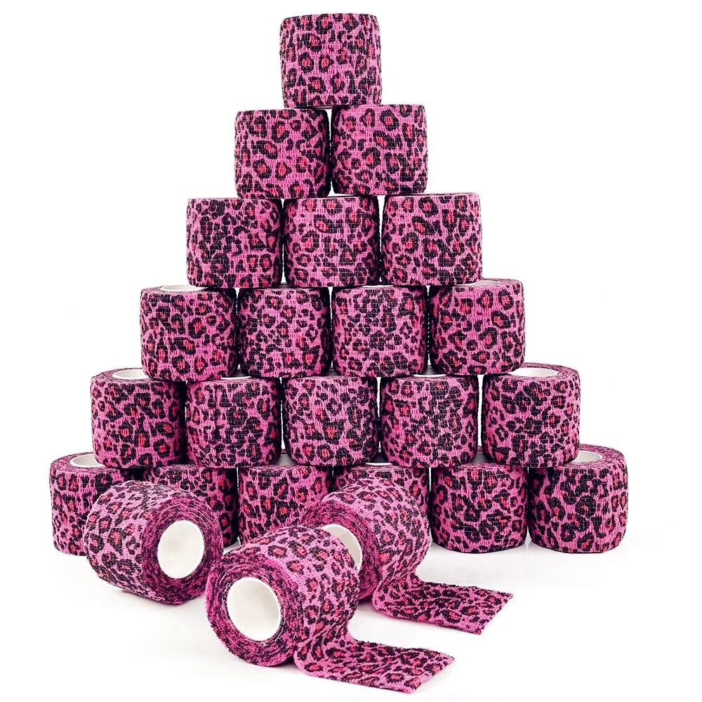 Bande de tatouage poignée pansement anti-dérapant athlétique non tissé imperméable jetable auto-adhésif élastique pansement poignée couverture enveloppement