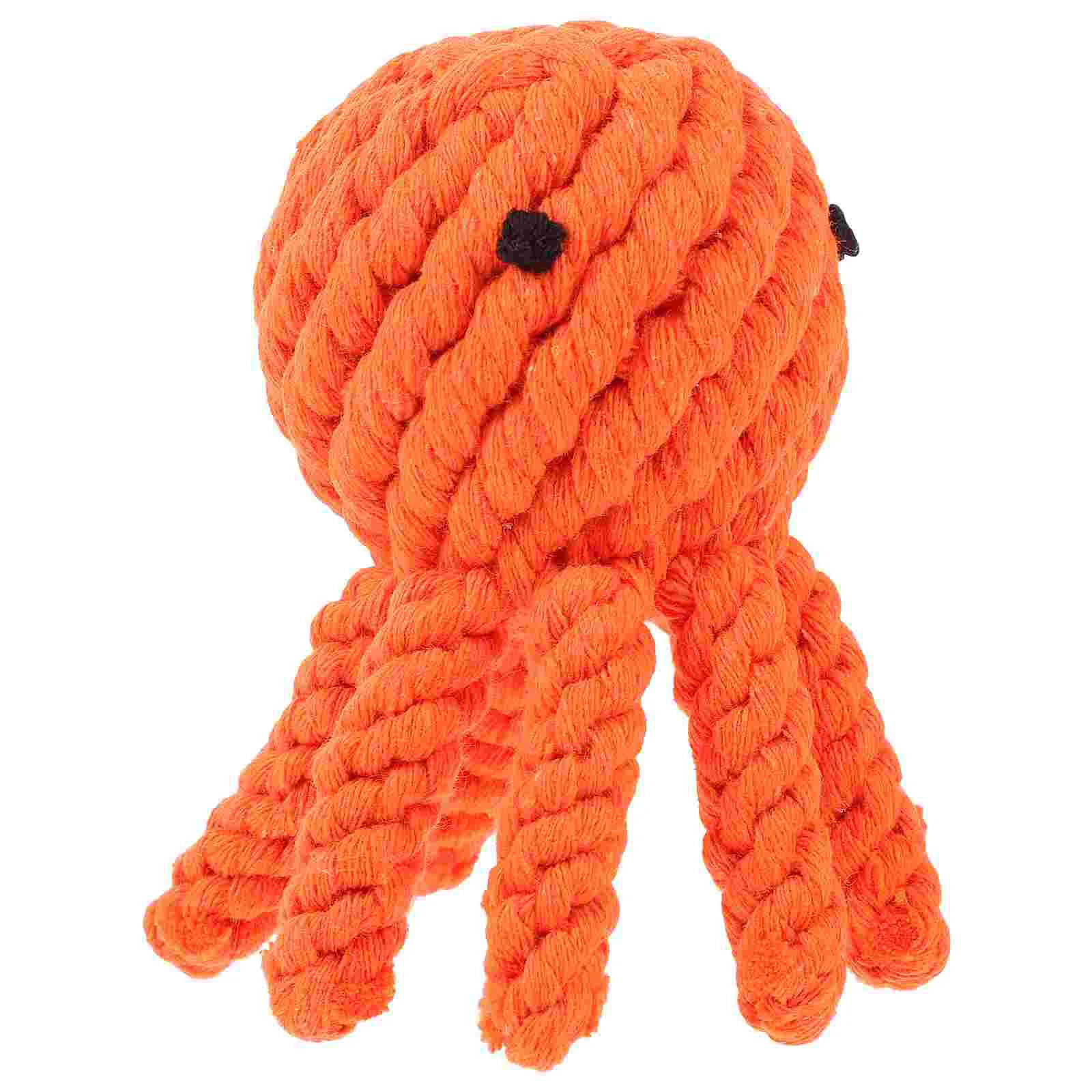 

Household Pet Bite Toy Wear-resistant Dog Chewing Toy Octopus Shaped Molar Toy for Puppy