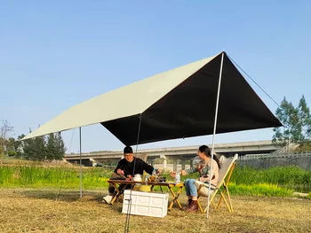 Black Coated UV Tarp 9