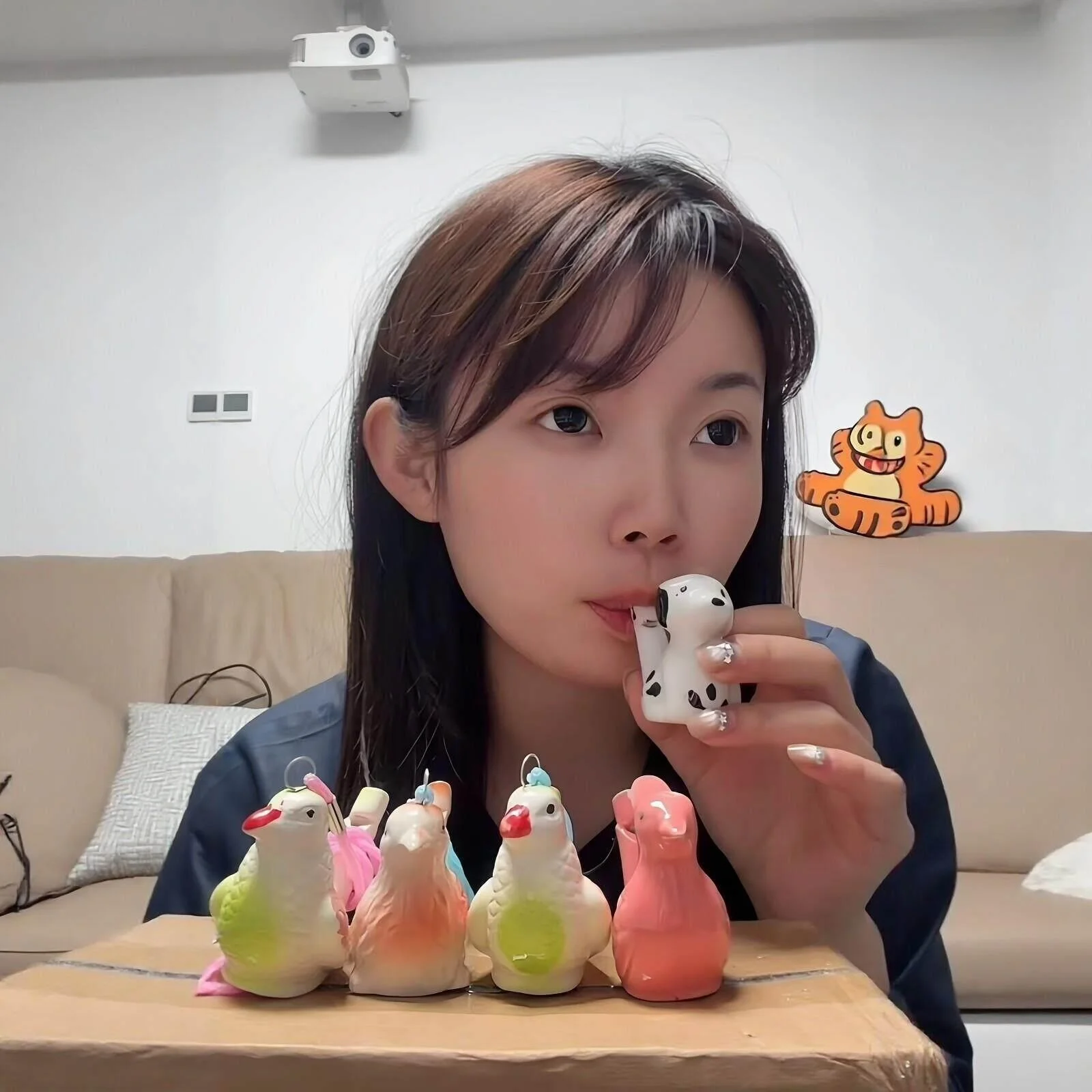 경덕진 도자기 휘슬 새소리 물을 넣으면 다양한 연주법이 가능해지는 노래하는 휴대용 기념품 작은 축제 용품