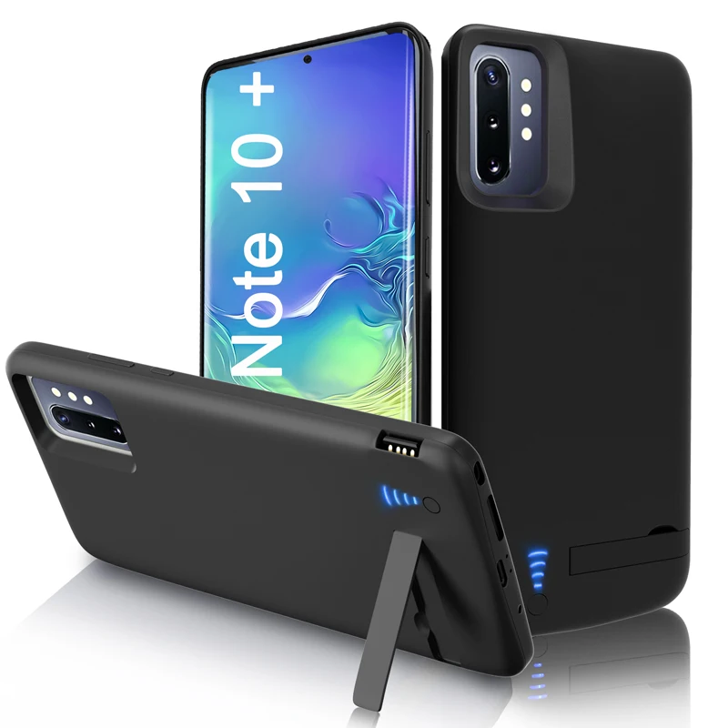 Чехол с зарядным устройством для Samsung Galaxy Note 10 + Plus противоударное зарядное