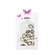

Non-Fading 3D Effect Vintage Series Art Parts Charms Metal Accessories for Manicure
