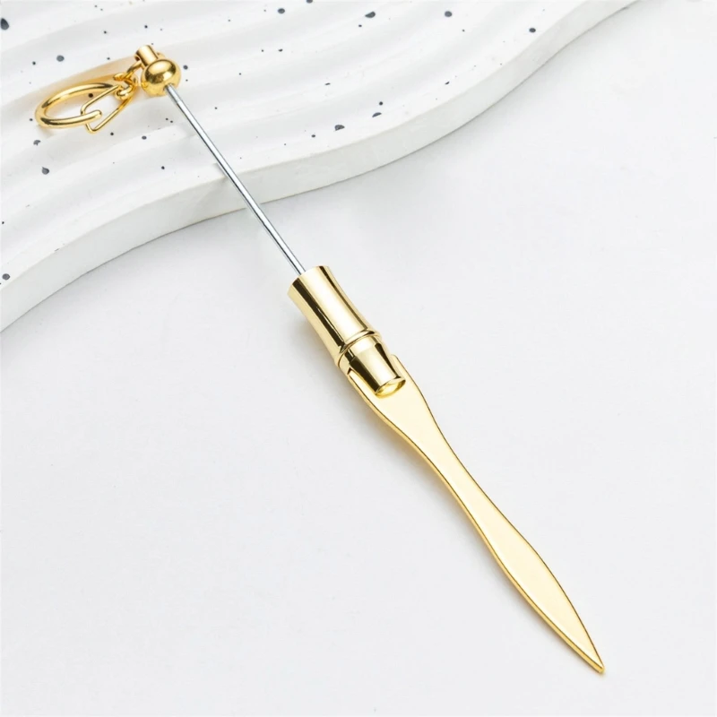 DXAB Metal Letter Opener Beadable Envelope Opener Letter Envelope Slitter