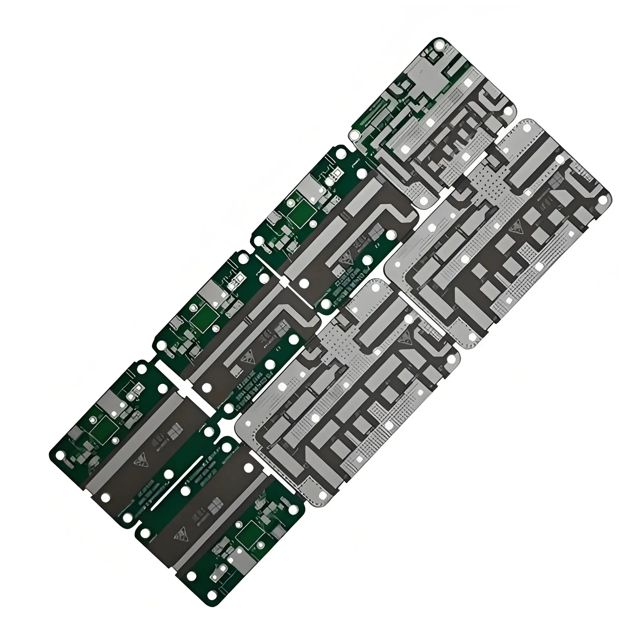알루미늄/FR4/로저스 PCB 생산 - ENIG/OSP 마감 및 열 관리 보드