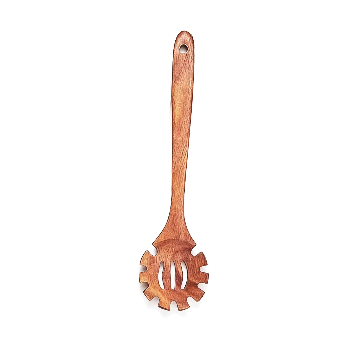 Teak Wooden Cooking Utensils Set with Holder