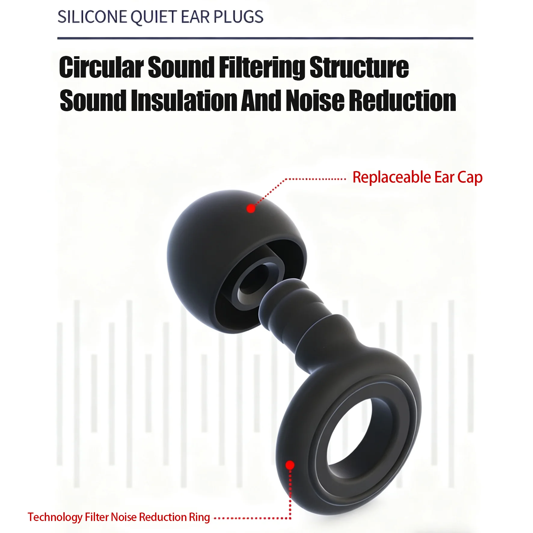 Loop Noise-Canceling Waterproof Ear Plugs for Sleep and Swim, Silicone Hearing Protection for Children