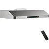 IKTCH 30 Inch Under Cabinet Range Hood, 900 CFM with 4-Speed Gesture Sensing & Touch Control, Stainless Steel Range Hood 1