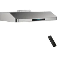 IKTCH 30 Inch Under Cabinet Range Hood, 900 CFM with 4-Speed Gesture Sensing & Touch Control, Stainless Steel Range Hood 1
