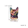 Wild Fashionable Multicolor Elegant Acrylic Sparkling Cat Brooch For Women Women's Jewelry Popular Fashion Versatile Rhinestone 3