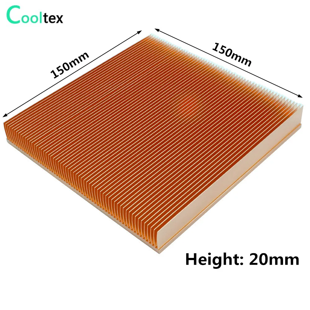 potência, Skiving Fin, dissipador de calor, radiador