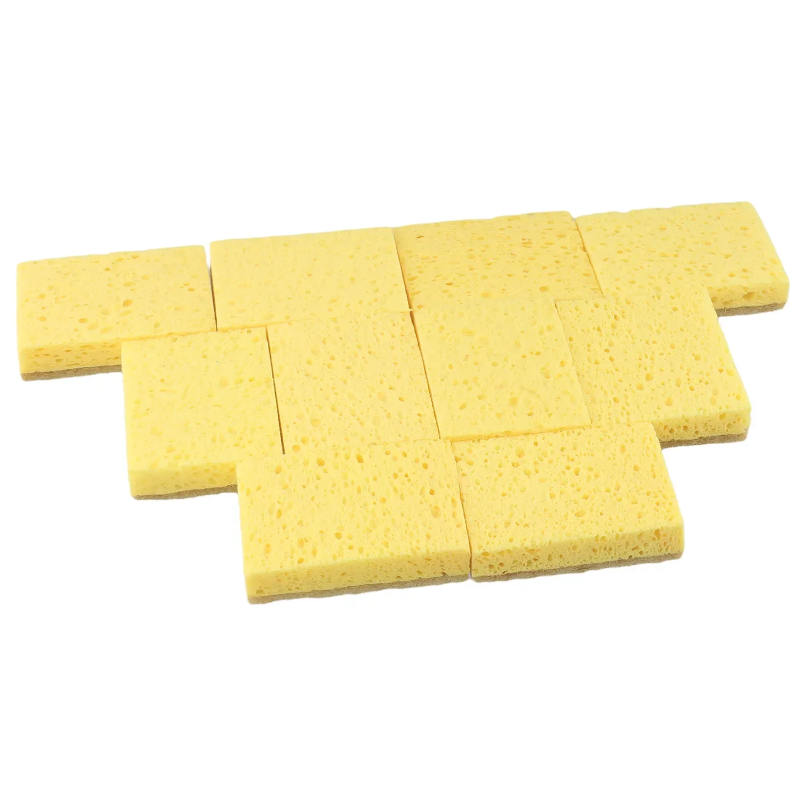10pcs  Household Kitchen Dishwashing Cleaning Sponge Wipe Kitchen Sponge Water-absorbent Non-stick Pan And Dishwashing 3